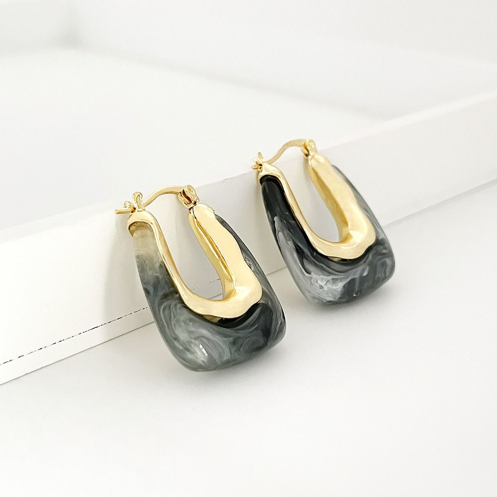 Zinc Drop Earring