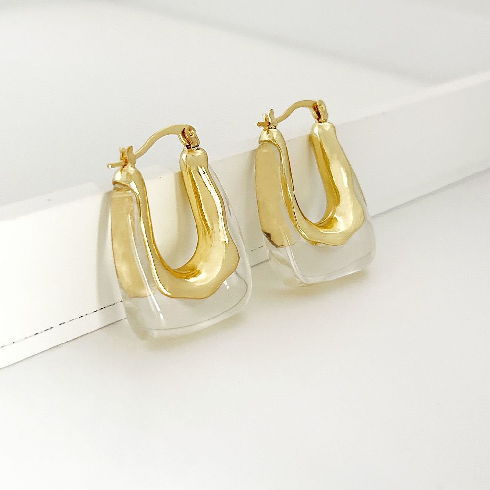 Zinc Drop Earring