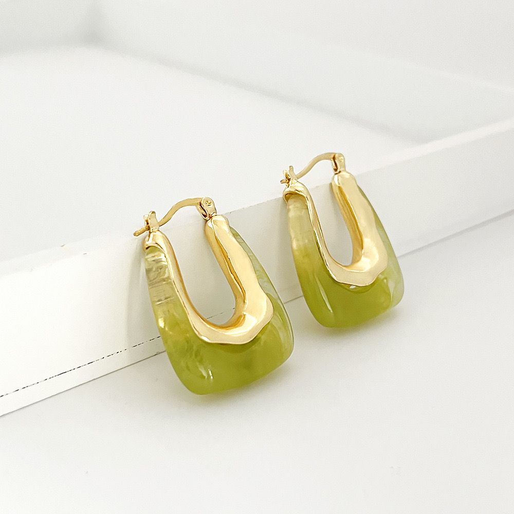 Zinc Drop Earring