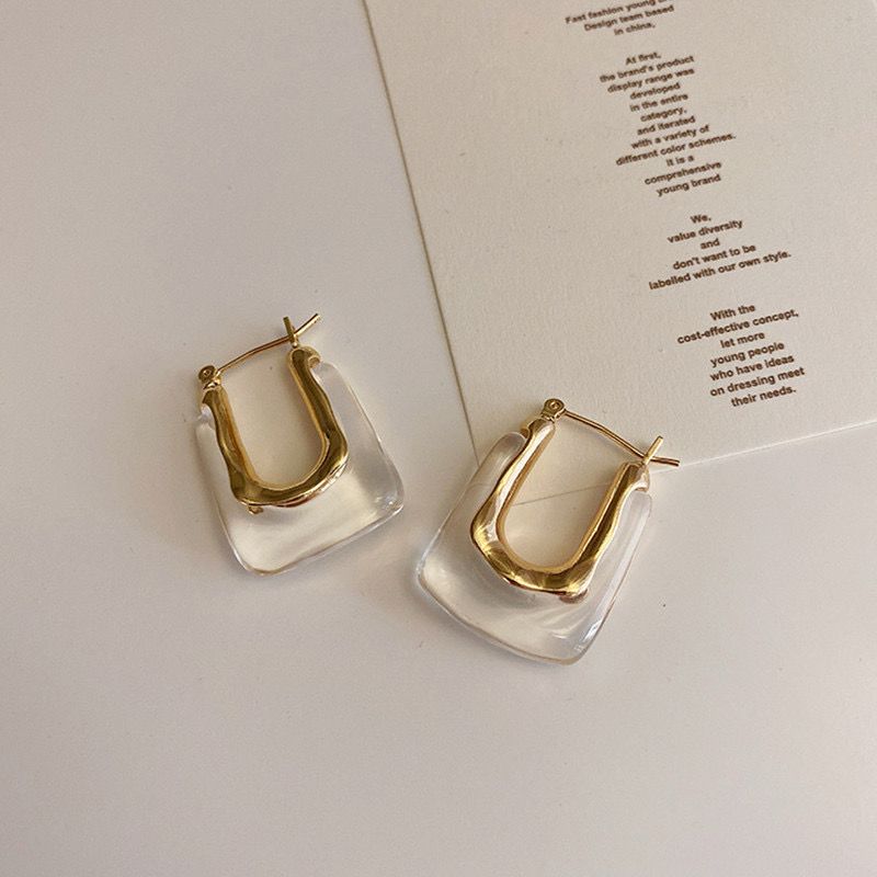 Zinc Drop Earring