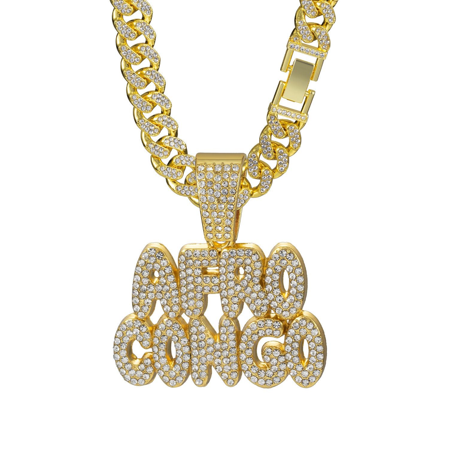 Afro Congo (Pendant + Chain)