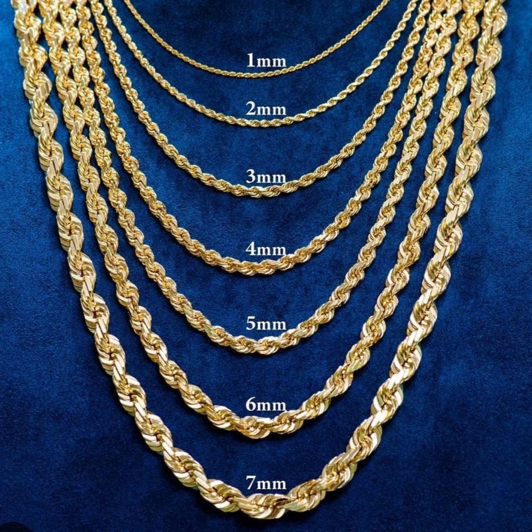 ROPE (GOLD) CHAIN